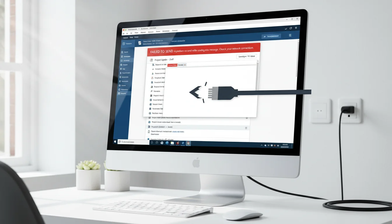 Hình ảnh mất kết nối email