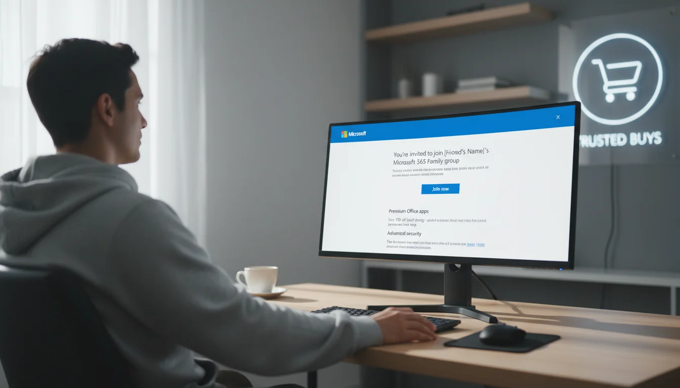 người làm việc đang sử dụng Microsoft 365