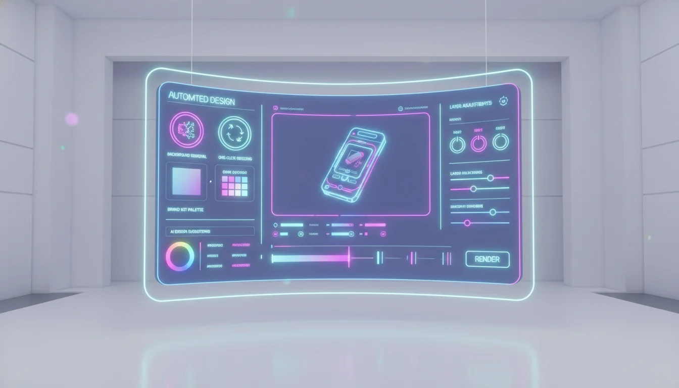 Màn hình thiết kế lập thể